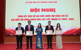 Phường Long Biên tổng kết công tác bầu cử, khẳng định tinh thần dân chủ, trách nhiệm của cử tri