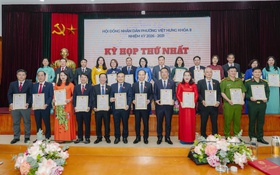 HĐND phường Việt Hưng bầu các chức danh chủ chốt nhiệm kỳ 2026-2031