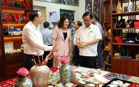 Phó Chủ tịch Quốc hội Lê Minh Hoan thăm, làm việc tại xã Chuyên Mỹ