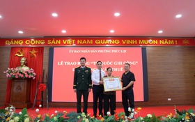 Phường Phúc Lợi trang trọng tổ chức Lễ trao Bằng “Tổ quốc ghi công” liệt sĩ Ngô Văn Thuế