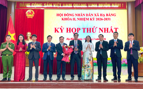 Kỳ họp thứ Nhất HĐND xã Hạ Bằng: Kiện toàn các chức danh chủ chốt