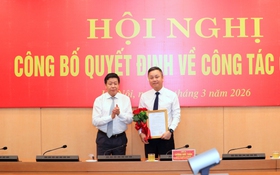 Đồng chí Nguyễn Trọng Minh được bổ nhiệm Phó Chánh Văn phòng UBND thành phố Hà Nội