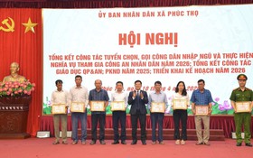 Phúc Thọ tổng kết công tác tuyển chọn công dân nhập ngũ năm 2026