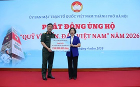 Hà Nội phát động ủng hộ Quỹ “Vì biển, đảo Việt Nam” năm 2026