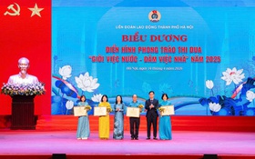 Hà Nội tổng kết 15 năm thực hiện Nghị quyết 6b về công tác vận động nữ công nhân, viên chức, lao động