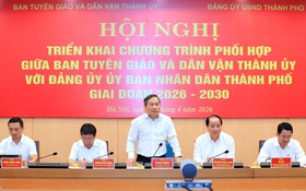 Ban Tuyên giáo và Dân vận Thành ủy Hà Nội và Đảng ủy UBND Thành phố triển khai Chương trình hợp tác