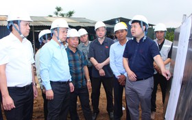 Thường trực HĐND Thành phố giám sát việc triển khai các dự án thoát nước, việc chống úng ngập trên địa bàn Thành phố