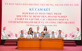 Phường Việt Hưng phát động Tháng hành động vì an toàn thực phẩm 2026