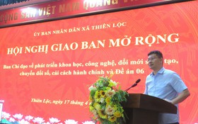 Từ Top 10 xuống vị trí 106: Xã Thiên Lộc quyết liệt chấn chỉnh chất lượng phục vụ nhân dân