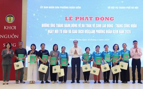 Phường Hoàn Kiếm phát động Tháng hành động về an toàn, vệ sinh lao động năm 2026