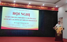 Xã Ba Vì đẩy mạnh tuyên truyền, hướng dẫn đăng ký sản phẩm OCOP gắn với chuyển đổi số năm 2026