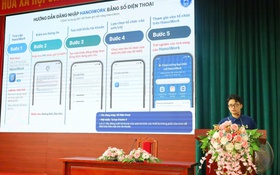 Phường Tùng Thiện tập huấn sử dụng Không gian làm việc số (HanoiWork)
