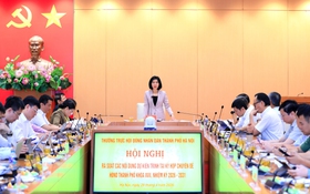 Tập trung rà soát, xây dựng các nội dung trình tại kỳ họp chuyên đề HĐND Thành phố đảm bảo tiến độ, chất lượng