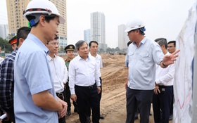 Chủ tịch UBND Thành phố Vũ Đại Thắng: Đẩy nhanh tiến độ 2 dự án khẩn cấp chống ngập, bổ cập nước sông Tô Lịch