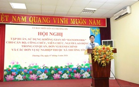 Xã Thường Tín tổ chức hội nghị tập huấn Hệ thống làm việc số HanoiWork: Bước chuyển từ ứng dụng công nghệ sang đổi mới phương thức làm việc