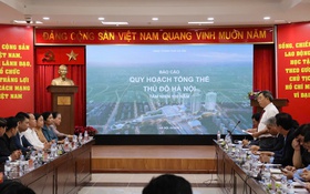 Sở Quy hoạch – Kiến trúc Hà Nội làm việc với Đoàn đại biểu cấp cao Thủ đô Viêng Chăn, nước CHDCND Lào về công tác quy hoạch