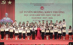 Tuyên dương, khen thưởng học sinh giỏi Thủ đô năm học 2025-2026