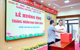 Phường Văn Miếu - Quốc Tử Giám hưởng ứng Tháng Nhân đạo 2026