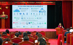 Xã Vĩnh Thanh: Đẩy mạnh cải cách hành chính gắn với chuyển đổi số thực chất, toàn diện