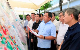 Phấn đấu hoàn thành toàn tuyến đường trục Tây Thăng Long trong năm 2027