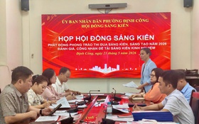 Phường Định Công: Phát động phong trào thi đua sáng kiến, sáng tạo năm 2026