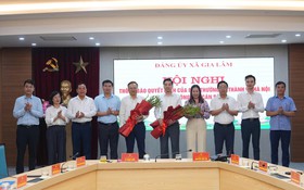 Đồng chí Lê Ngọc Anh giữ chức Bí thư Đảng ủy xã Gia Lâm
