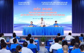 Chủ tịch UBND Thành phố Vũ Đại Thắng gặp gỡ, đối thoại với công nhân lao động Thủ đô năm 2026