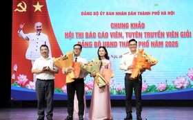 Chung khảo Hội thi Báo cáo viên, tuyên truyền viên giỏi Đảng bộ UBND thành phố Hà Nội