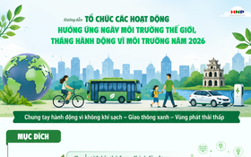 Tổ chức các hoạt động hưởng ứng Ngày Môi trường thế giới, Tháng hành động vì môi trường năm 2026