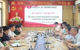 Xã Minh Châu triển khai đánh giá cán bộ theo OKR/KPI