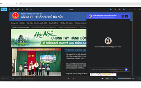Sử dụng trợ lý ảo trên Trang thông tin điện tử và Fanpage 