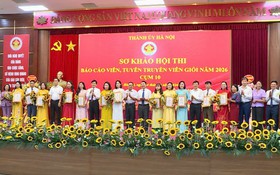 Sơ khảo Hội thi báo cáo viên, tuyên truyền viên giỏi Thành phố - cụm thi số 10