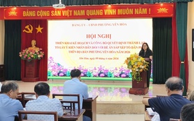 Ứng dụng bản đồ số trong xây dựng phương án sắp xếp tổ dân phố trên địa bàn phường Yên Hòa