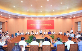 Lãnh đạo thành phố Hà Nội gặp mặt lãnh đạo các cơ quan báo chí trên địa bàn Thủ đô