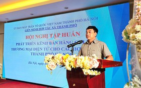 Liên minh Hợp tác xã Thành phố hỗ trợ hợp tác xã mở rộng kênh bán hàng online