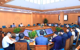 Phó Chủ tịch UBND Thành phố Trương Việt Dũng làm việc với đoàn công tác của Tập đoàn Huawei