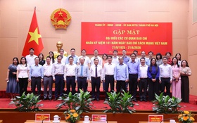 Gặp mặt các cơ quan báo chí nhân kỷ niệm 101 năm Ngày Báo chí cách mạng Việt Nam