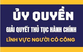 Sở Nội vụ Hà Nội ủy quyền cho UBND các xã, phường giải quyết thủ tục hành chính lĩnh vực người có công