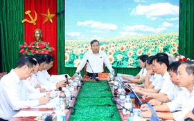 Kịp thời tháo gỡ khó khăn cho các địa phương