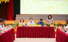 Đại biểu HĐND thành phố Hà Nội - Đơn vị bầu cử số 1 tiếp xúc cử tri