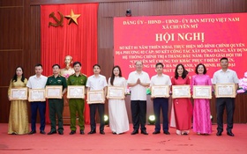 Chuyên Mỹ: Nhiều đổi thay sau 1 năm triển khai, thực hiện mô hình chính quyền địa phương hai cấp
