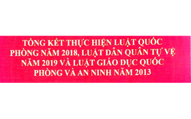 Kế hoạch tổng kết thực hiện 03 Luật
