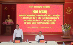 Phường Vĩnh Hưng sơ kết 1 năm thực hiện chính quyền 2 cấp