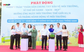 Toàn dân chung tay bảo vệ môi trường, vì Thủ đô xanh - sạch - đẹp