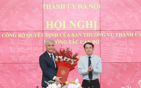 Đồng chí Phạm Quang Hưng được bổ nhiệm Phó Chánh Văn phòng Thành ủy Hà Nội