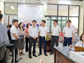 Thường trực HĐND Thành phố khảo sát về tổ chức và hoạt động của HĐND các xã Yên Xuân, Hạ Bằng