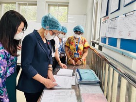 Giám sát việc thu - chi dịch vụ giáo dục và bữa ăn bán trú tại phường Vĩnh Tuy