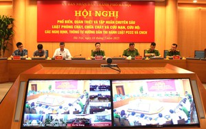 Hanoi calls on all households to install early fire warning systems