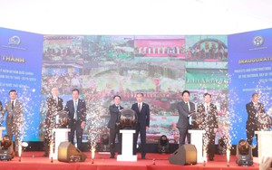 Hanoi Vice Chairman attends inauguration of Yen Xa waste water treatment plant