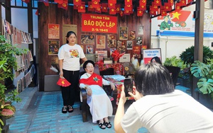 Hanoi press center spreads warmth during A80 celebrations
